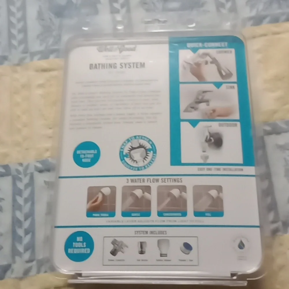 Well and good doggy bathing system